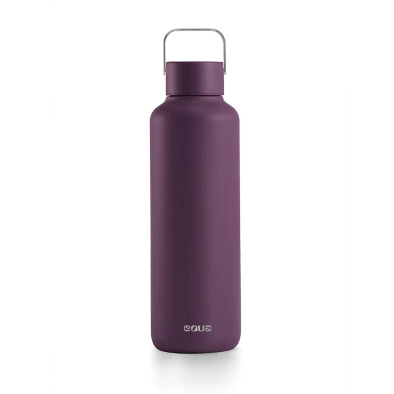 EQUA Stainless Steel Thermal Bottle, Timeless Mulberry, 600 ml